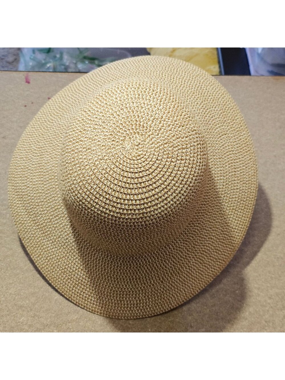 Magid Woven Straw Sun Hat in Natural Tan